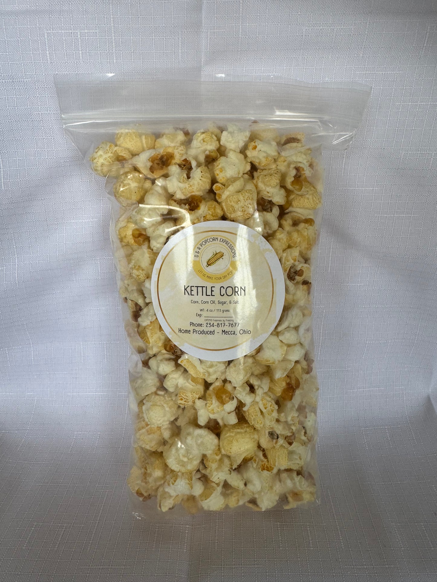 Fundraiser Kettlecorn