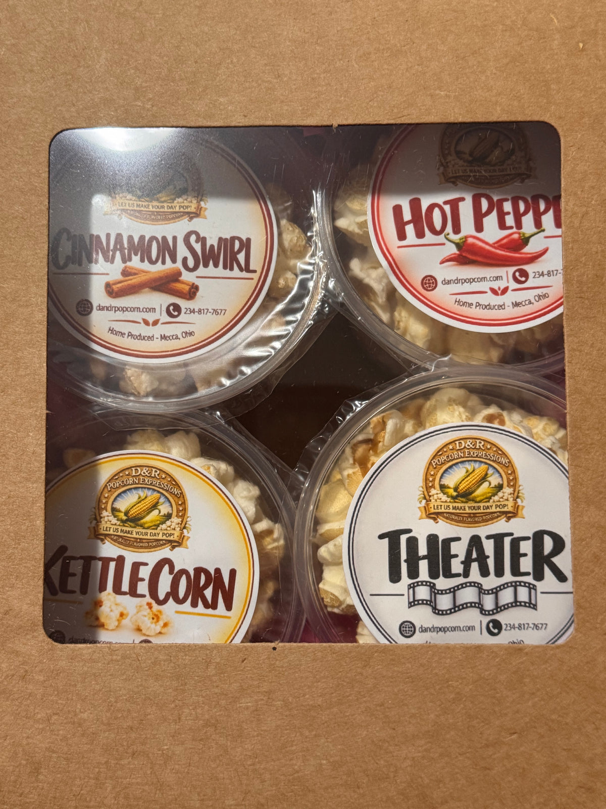 Popcorn Sampler Box